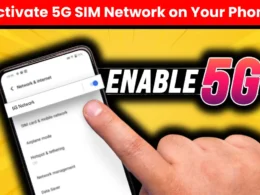Activate 5G SIM Network